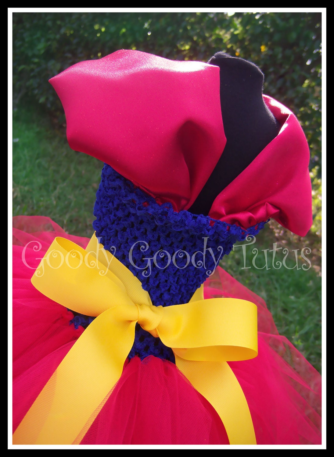 LOIS and CLARK Superman Inspired Tutu Dress - Large 4-6t