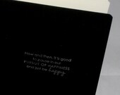 just be happy notebook (Moleskine)
