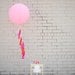 Hot Pink Tassel Garland Cake Topper
