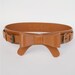 Toffee Mini Leather Bow Belt