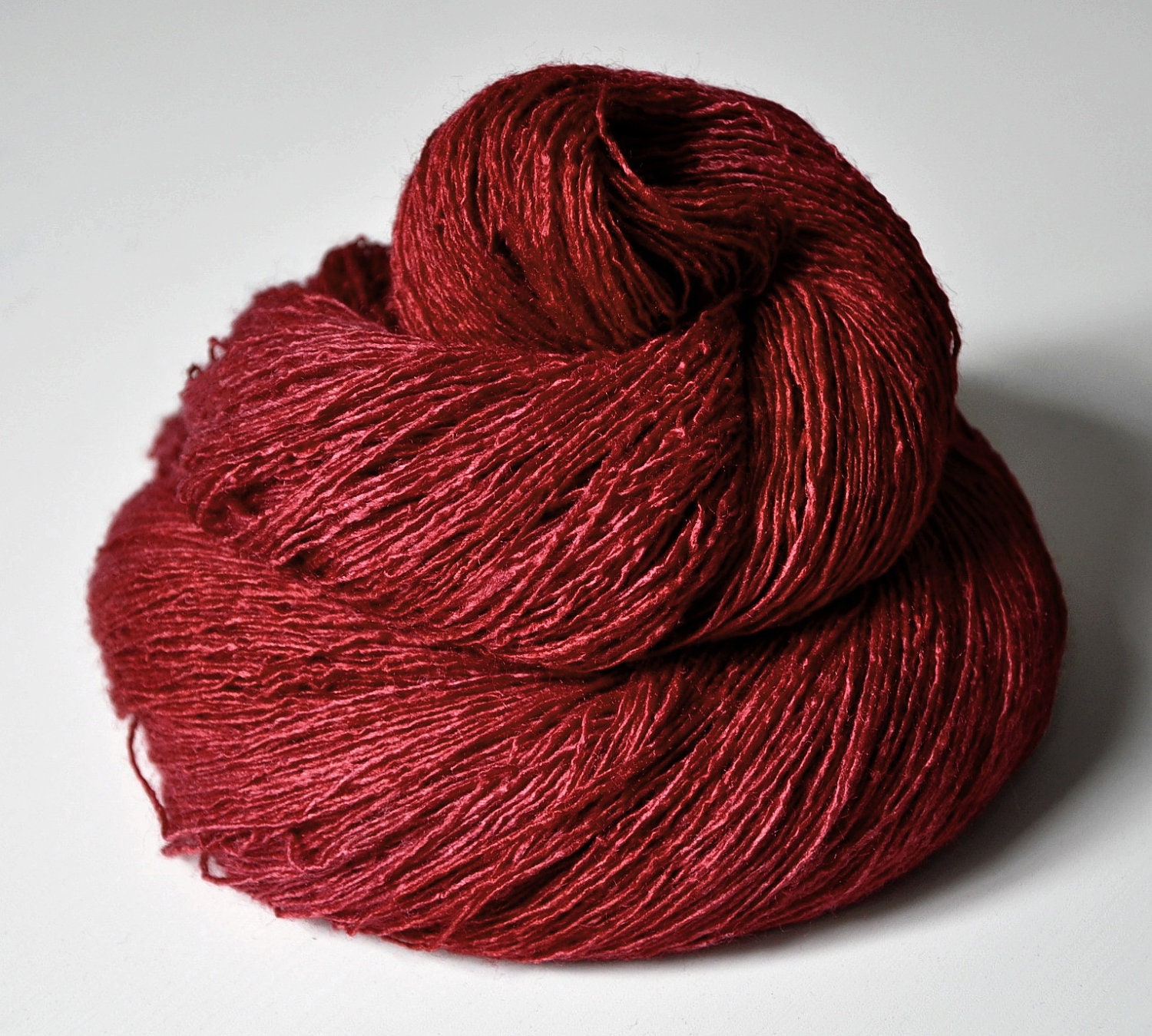 Hot desire - Tussah Silk Yarn Lace weight