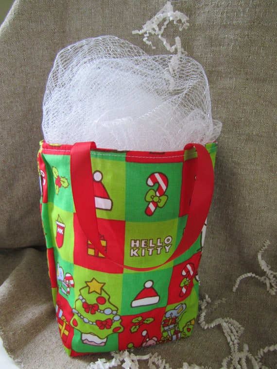 items similar to hello kitty fabric christmas gift bag on etsy items similar to hello kitty fabric christmas gift bag on etsy