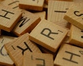 300 pcs scrabble tiles , 3 complete sets
