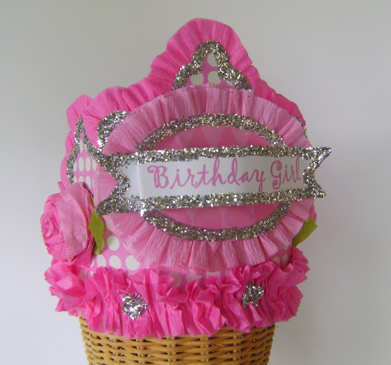 Birthday crown/hat - BIRTHDAY GIRL or anything you want -- adult or child Il_570xn