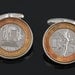 French Cuffs- France 10 Franc cufflinks- rare coins-Perfect gift-