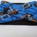 Male Dog Belly Band Diaper - TUGGER Trucks on Blue - XXS to Large
