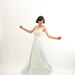 Vintage 1970s Wedding Dress - 70s Bohemian Wedding Dress - Something Blue