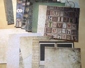 Paper Pack 17-6 x 6 sheets-Timeless Type 