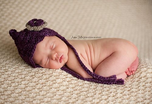 Crochet Pixie Bonnet- MADE To Order
