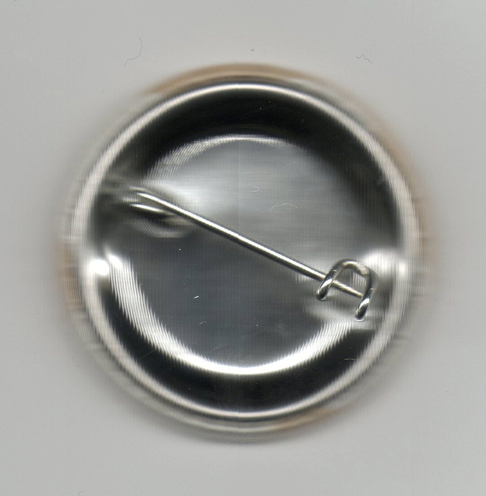 Peach Pi Geek Humor   1.25 inch Button
