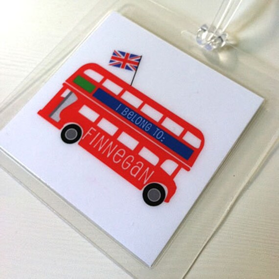 Square Plastic Bag Tag - BRIT BUS Il_570xn