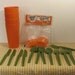 Vintage orange and green for your kitchen