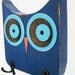Navy Blue Owl Wall Hooks