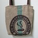 Handmade Coffee Sack Purse Tote Handbag