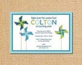 Pinwheel Invitation