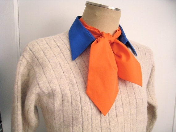 Mens Ascot Orange be Fred from ScoobyDoo for by FittingAndProper
