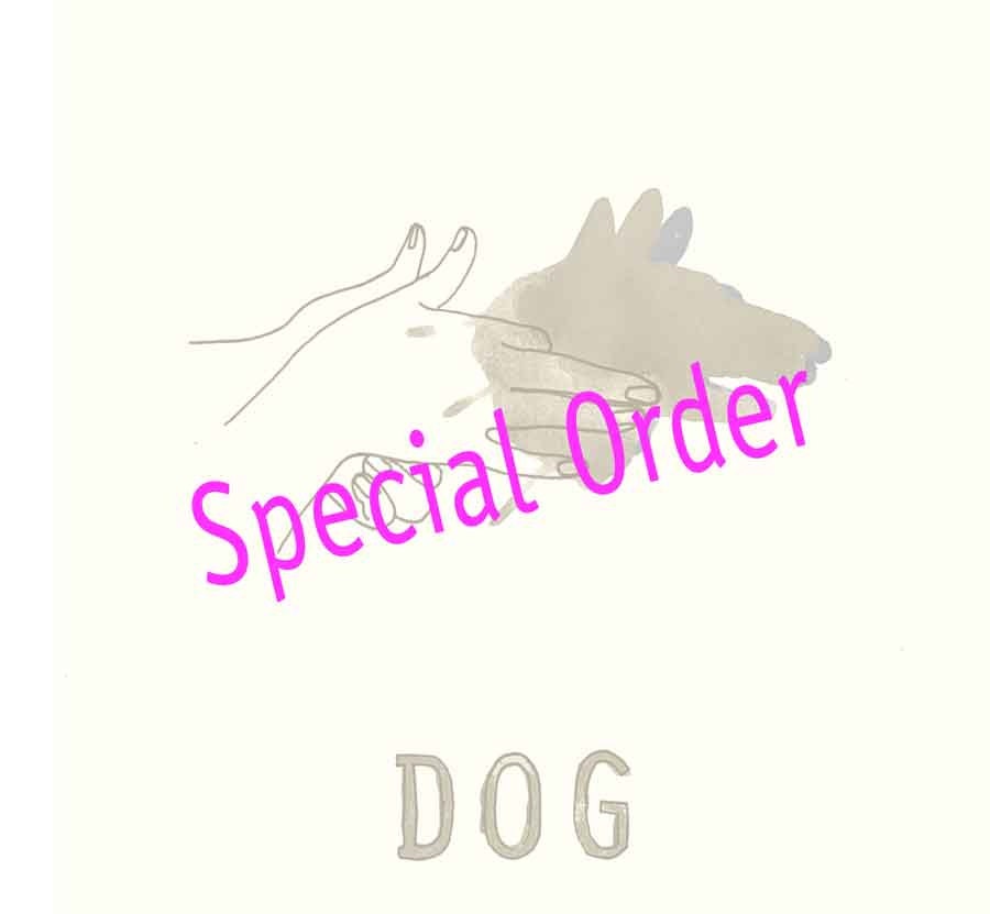 Halloween decor - Dog retro style art print - brown tawny - fun wall decor geekery - GREAT man GIFT