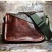 Unisex Leather Camera Bag - Leather and Tapestry Medium DSLR - Pre-Order