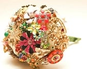 Deposit on a Custom Bridal Vintage Brooch Bouquet
