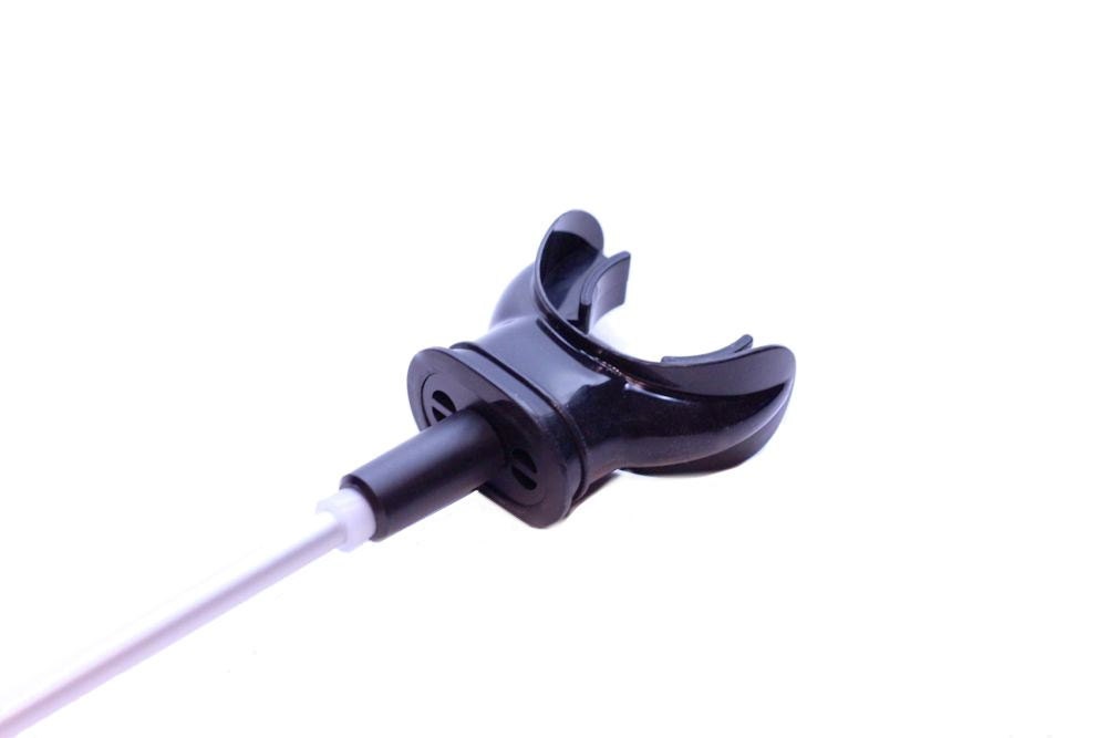Snorkel mouthpiece for mouth stick