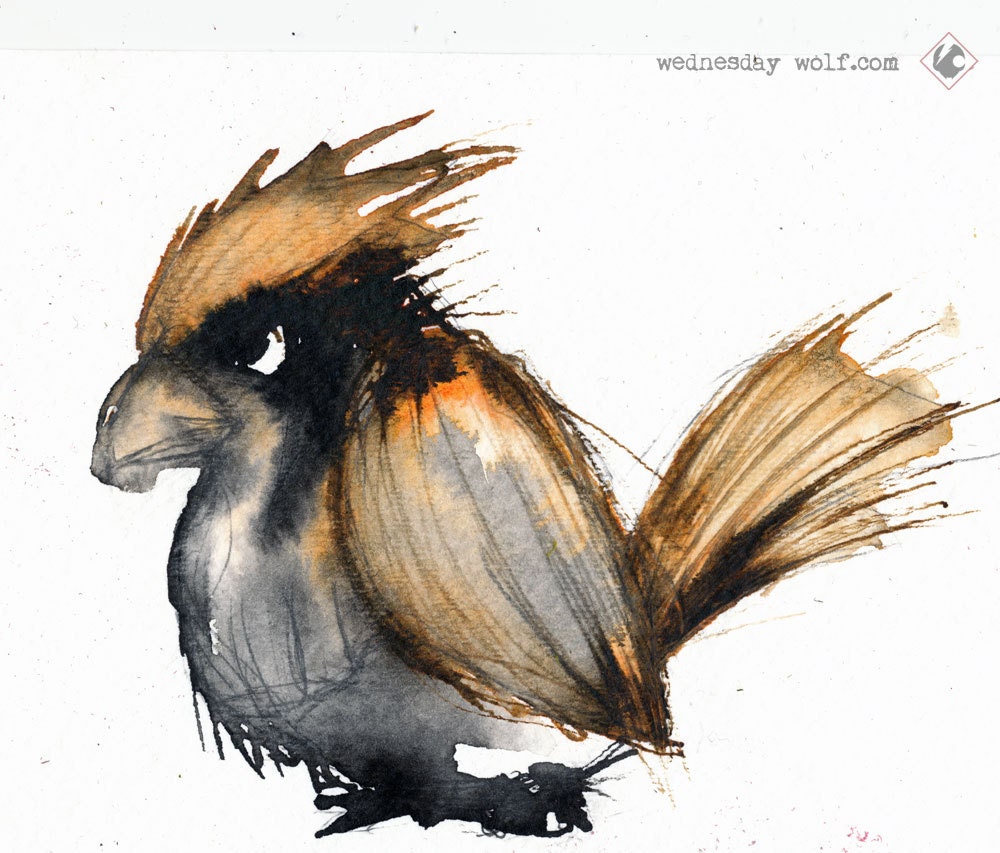 No016 Pidgey - Matte Print - 13"x19"