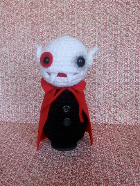 Crochet Vampire Doll Amigurumi Miniature