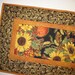 Autumn Table Runner Quilted fabric from Timeless Treasures