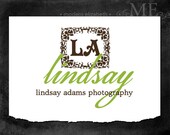 SALE :)  Premade Logo Design for Photography or Business Hand Drawn Custom Pre-made Logo, 2 Watermarks & Instructions (Lindsay Adams)