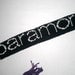 Black, White, and Purple Paramore Wristband Friendship Bracelet