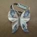 Vintage Crown TRIFARI Rhinestone Butterfly Brooch w/ Paper Tag -1940s