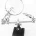 Hands Free weighted Magnifier Great helping hand 4x Magnifier Adjustable arms