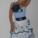 Carrie Bradshaw OOAK Vintage Lace Handmade Dress S/M