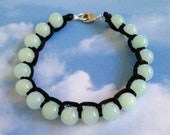 Jade Leather Bracelet