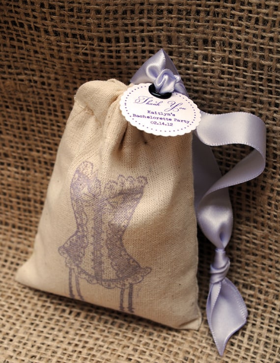 CORSET LINGERIE Sachet Bags for Bridal Shower/Bachelorette Party
