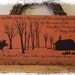 Legend of Sleepy Hollow Headless Horseman Painting Halloween Decor Wood Sign Wall Hanging Silhouette Art