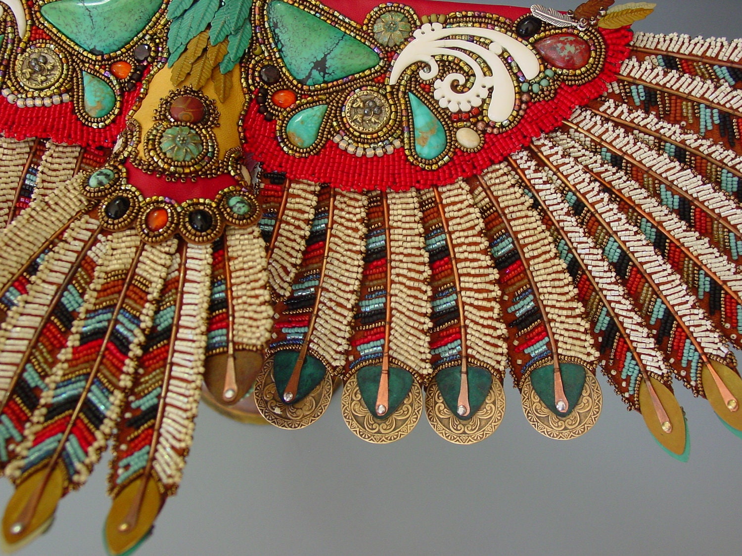 Free Bird a Beaded Bird