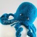 octopus hair bun cover