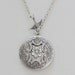 1 Sea Blossom,Locket,Antique Locket,Silver Locket,Posey,Poppy, Locket,Blossom,Wedding,Bridal Jewelry,Bridesmaids Gift-m
