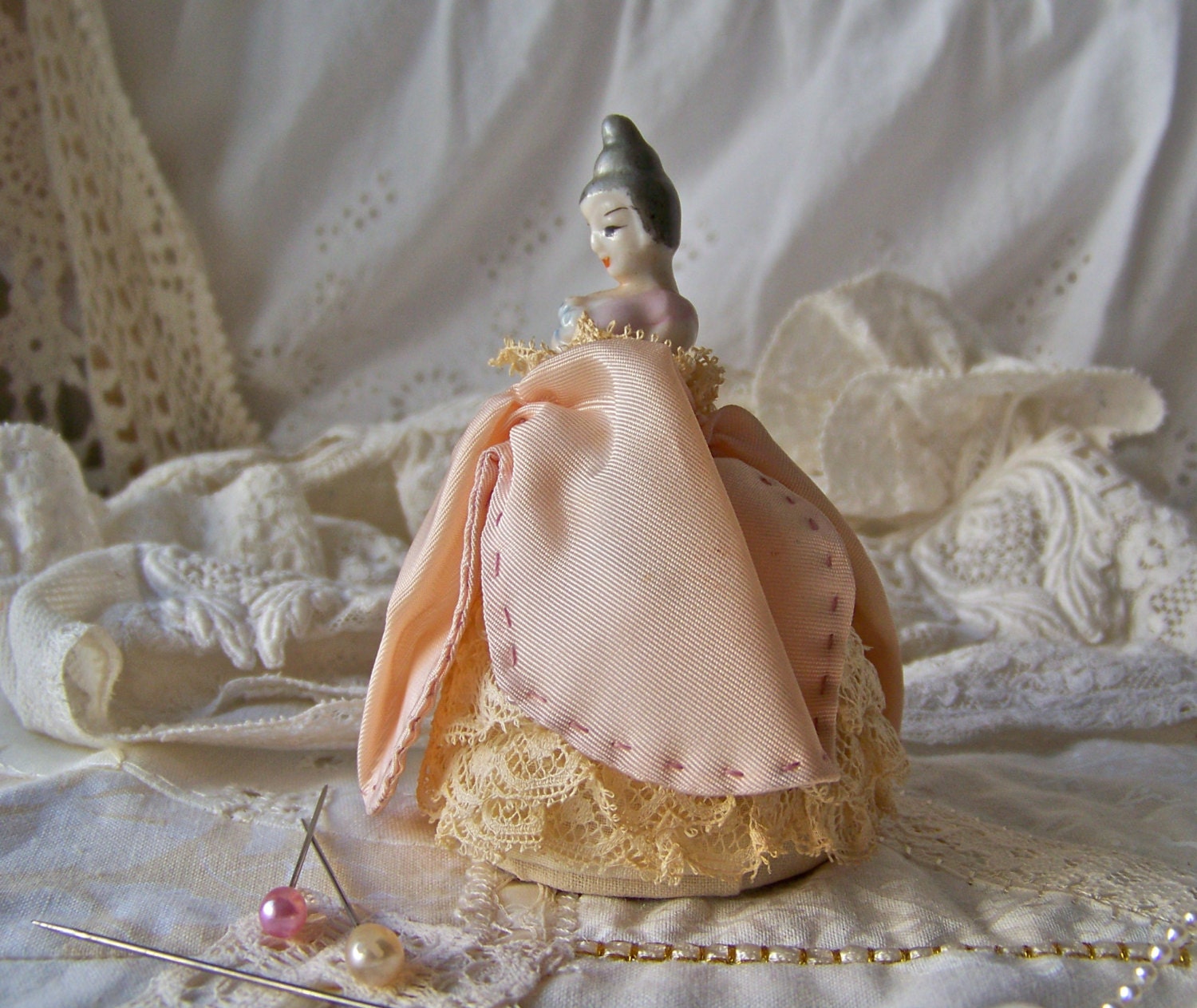 Vintage Pin Cushion Doll