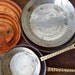 Antique Turkish Copper Saute Pans