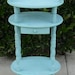 Small Turquoise End Table