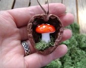 set of elegant woodland nut  name place card holders and ornament favors