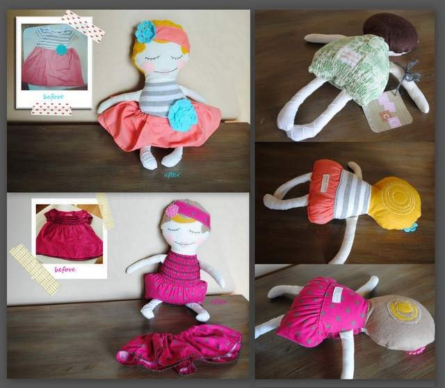 custom doll. flapper baby. you send an item.