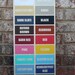 Family Rules of the House - EXTENDED VERSION 11"x36" - Subway Sign - Hand Painted and Distressed