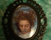 Wrapped in Plastic Cameo Necklace