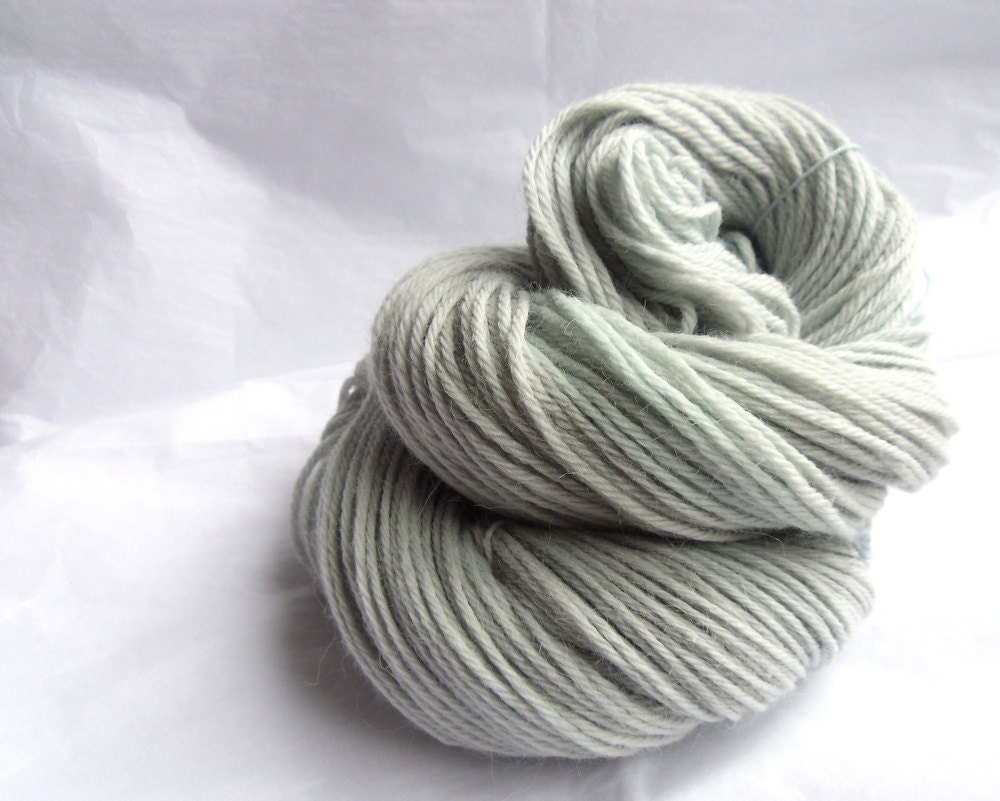 Hand Dyed DK Yarn 100g Merino Alpaca Blend  - Chilled Blues