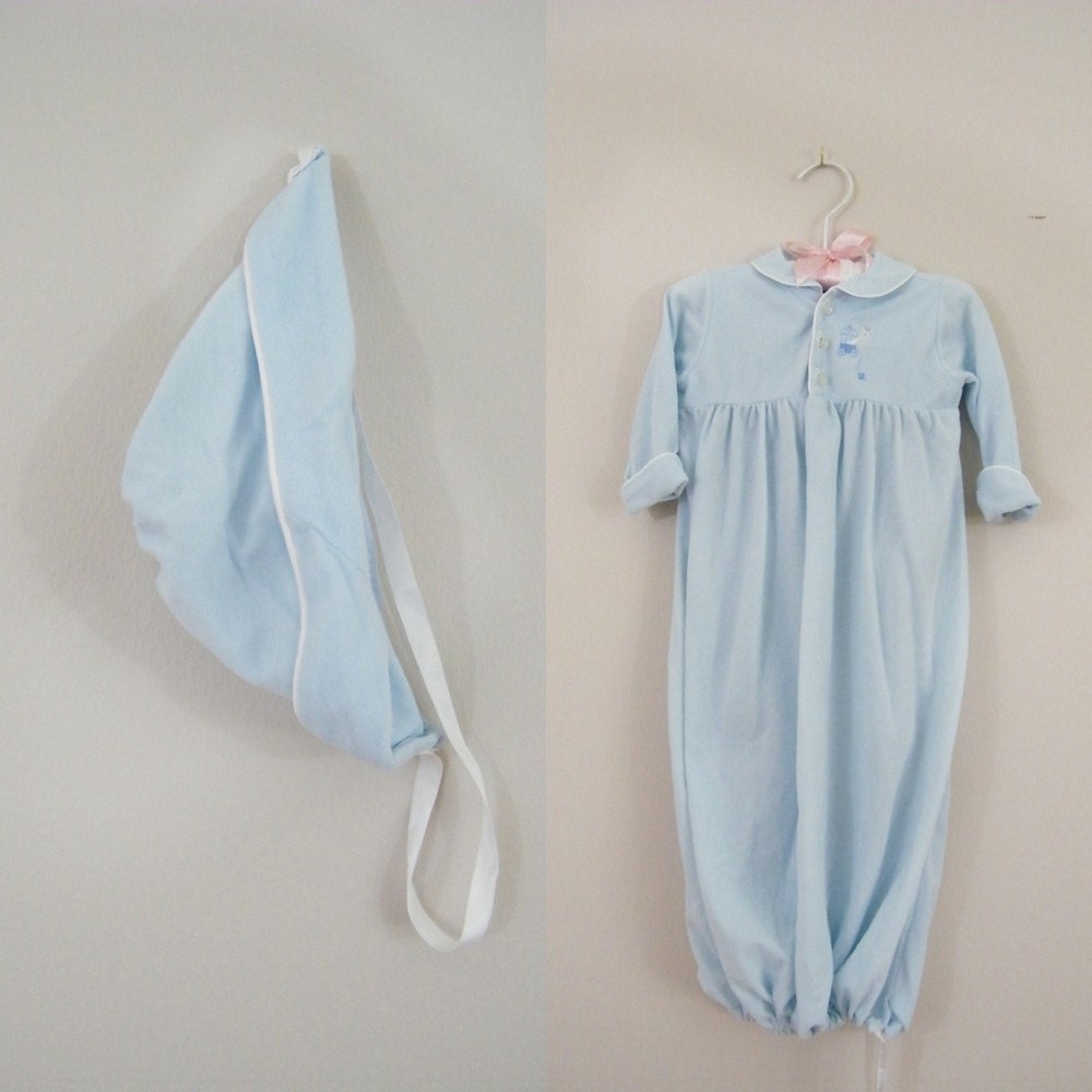 newborn gowns with drawstring