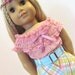 Julie Style, Pink and Plaid , American Girl Doll Clothes
