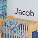 CUSTOM 4" NAME/LETTERS - Childrens Decor Wall Decal - Childrens Wall Decals - Baby Girl or Boy Nursery Wall Art