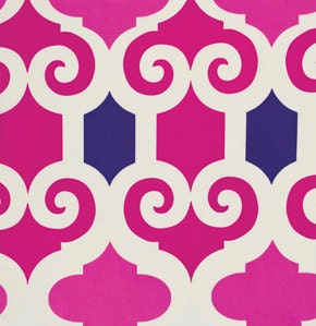 1 Yard, "Jane" in Fuchsia, Super Fly, Jennifer Paganelli, Quilting Cotton